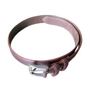 Joseph Bruce Leather Belt Men Size 34/90 Brown Genuine Italian J0703T MINT